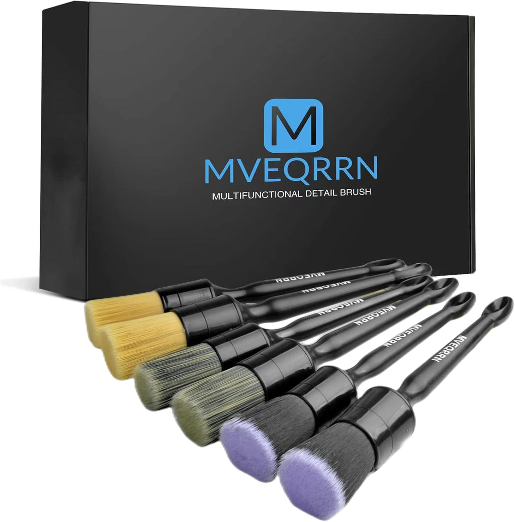 6pcs car detailing brush set (AS PICTURES)