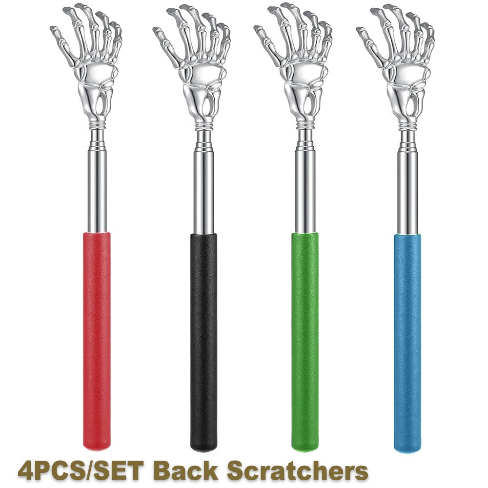 Portable Extendable Back Scratcher Stainless Steel Telescoping Back Scratcher fo