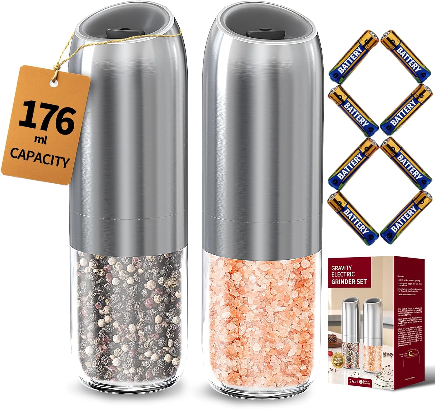 BatteryP-Plus-Silver Set