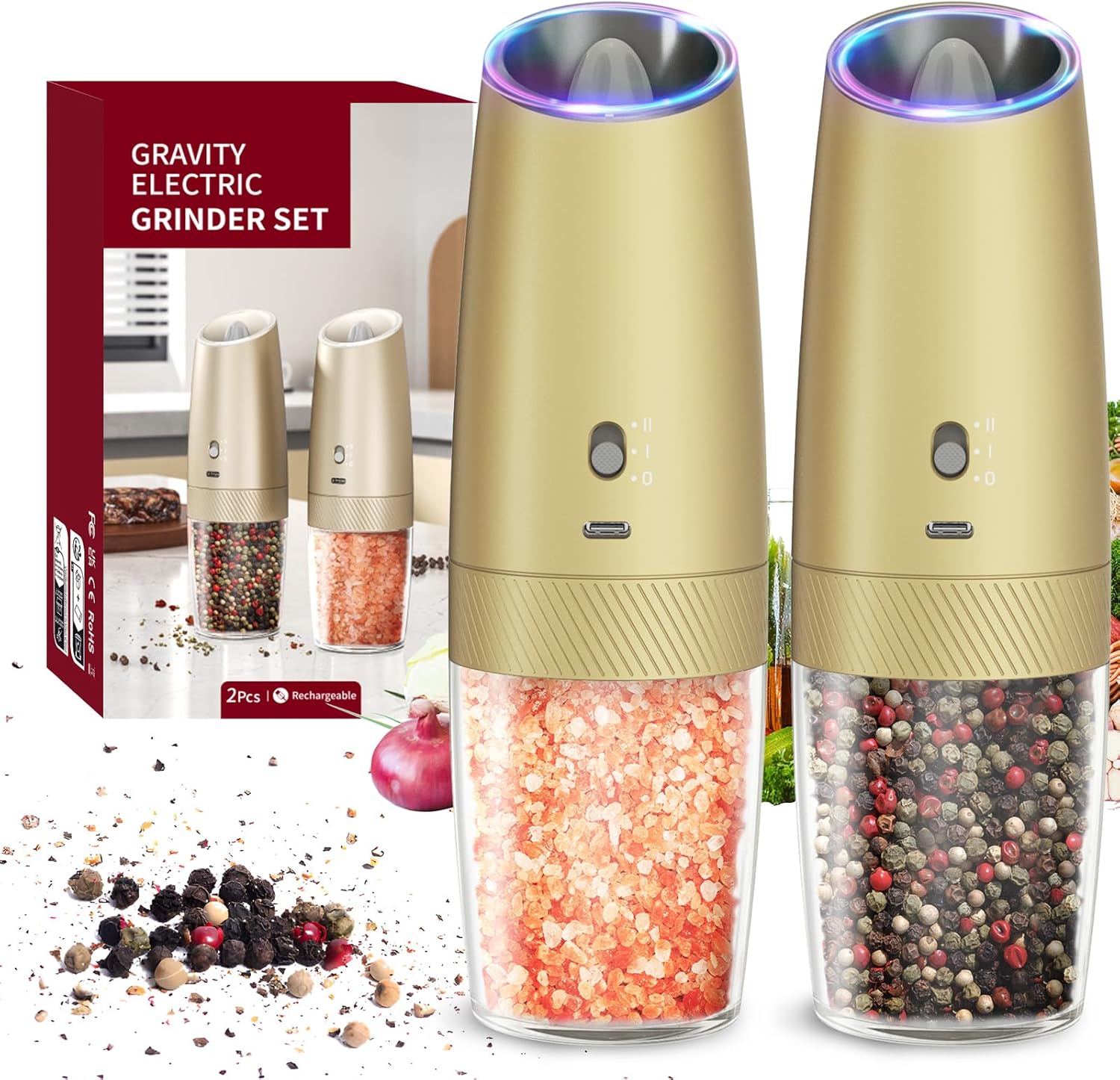 Rechargeable2 Speed-Gold Set